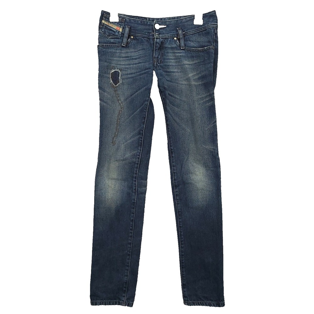 Diesel Industry Jeans Womens W24XL32 Dirty Thirty Matic 008UJ Wash Thrashed